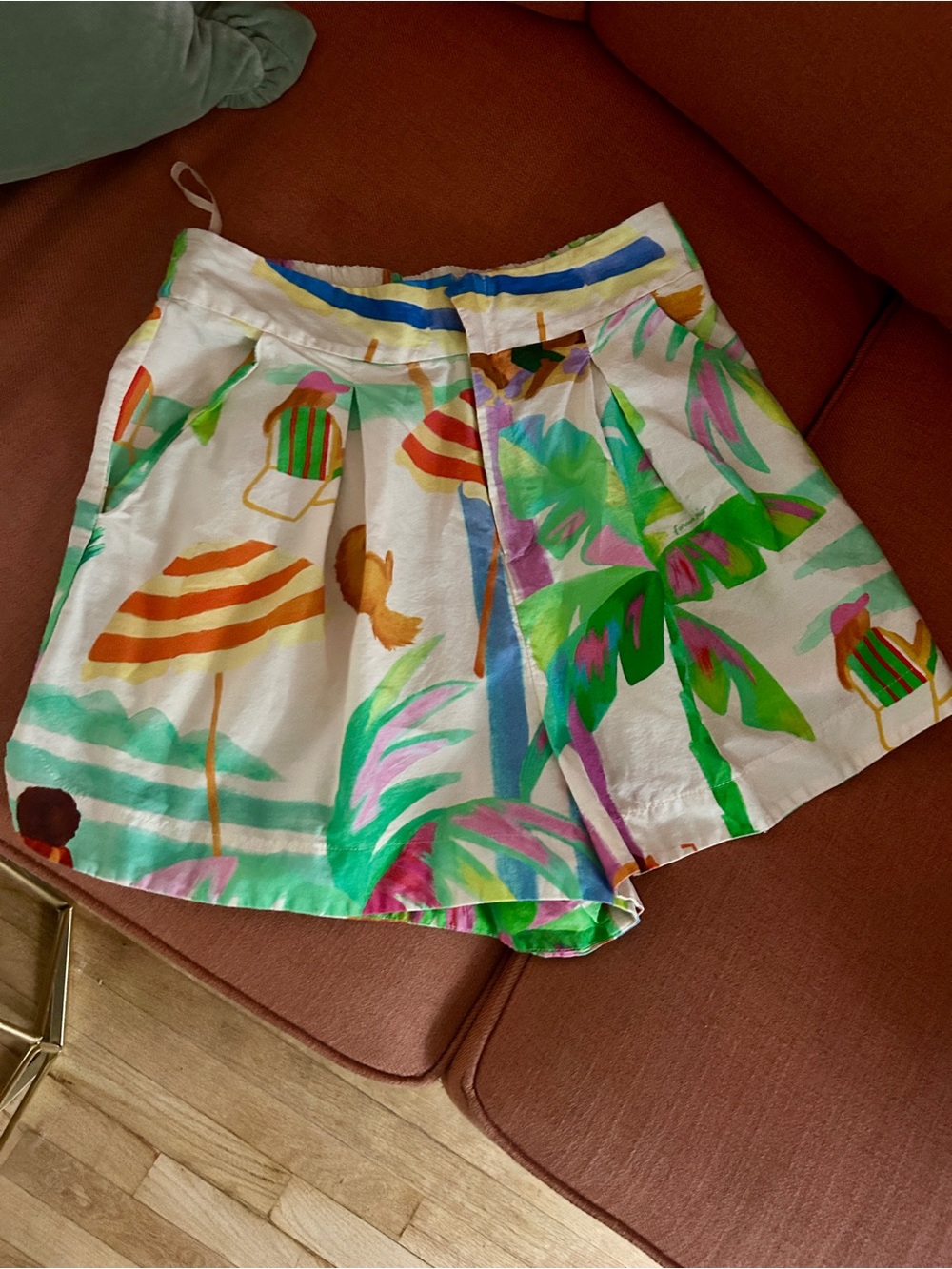 Farm Rio Tropical Print Copacabana Shorts